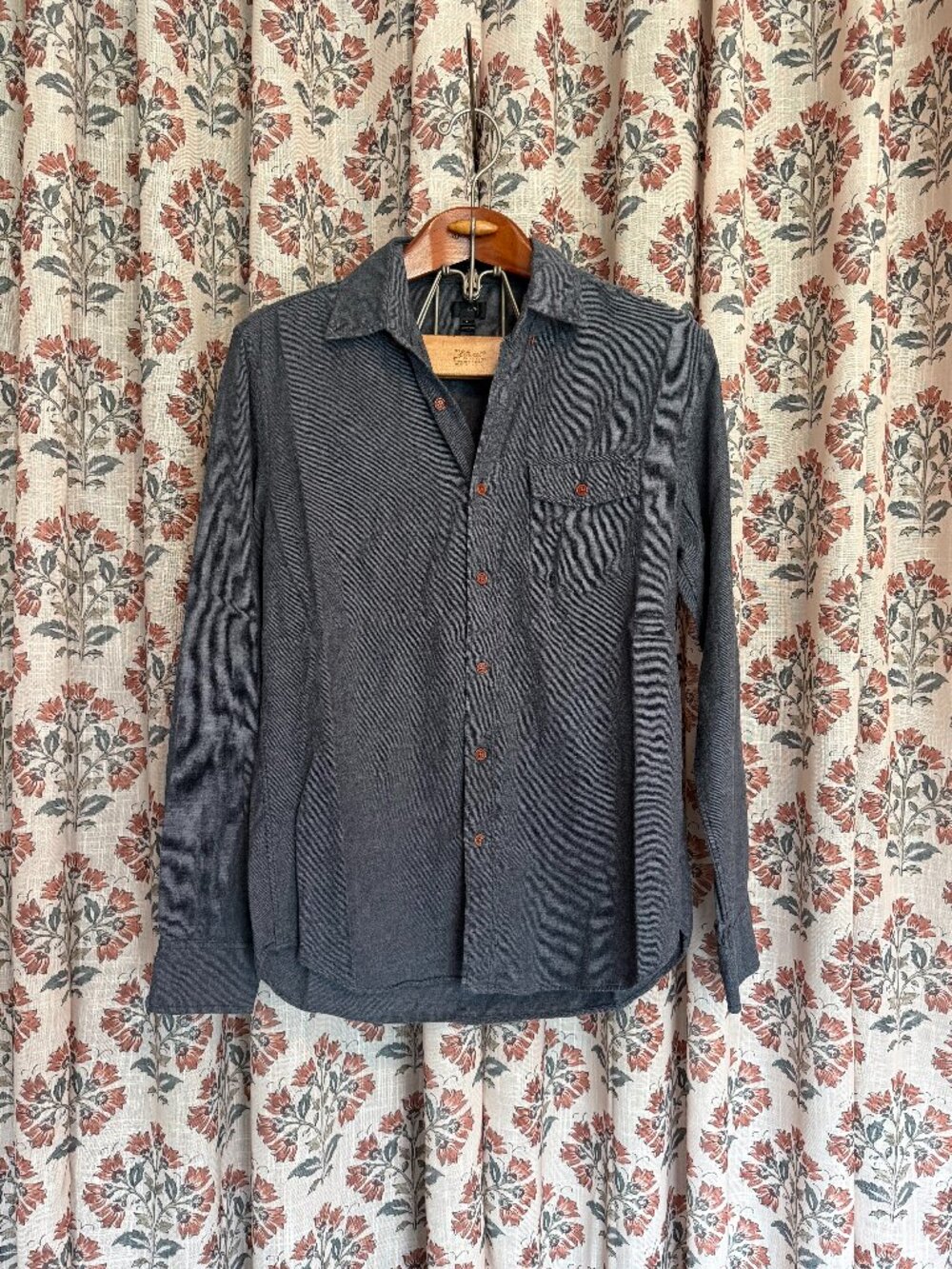 Men's J. Crew Flannel Button Down Shirt Medium